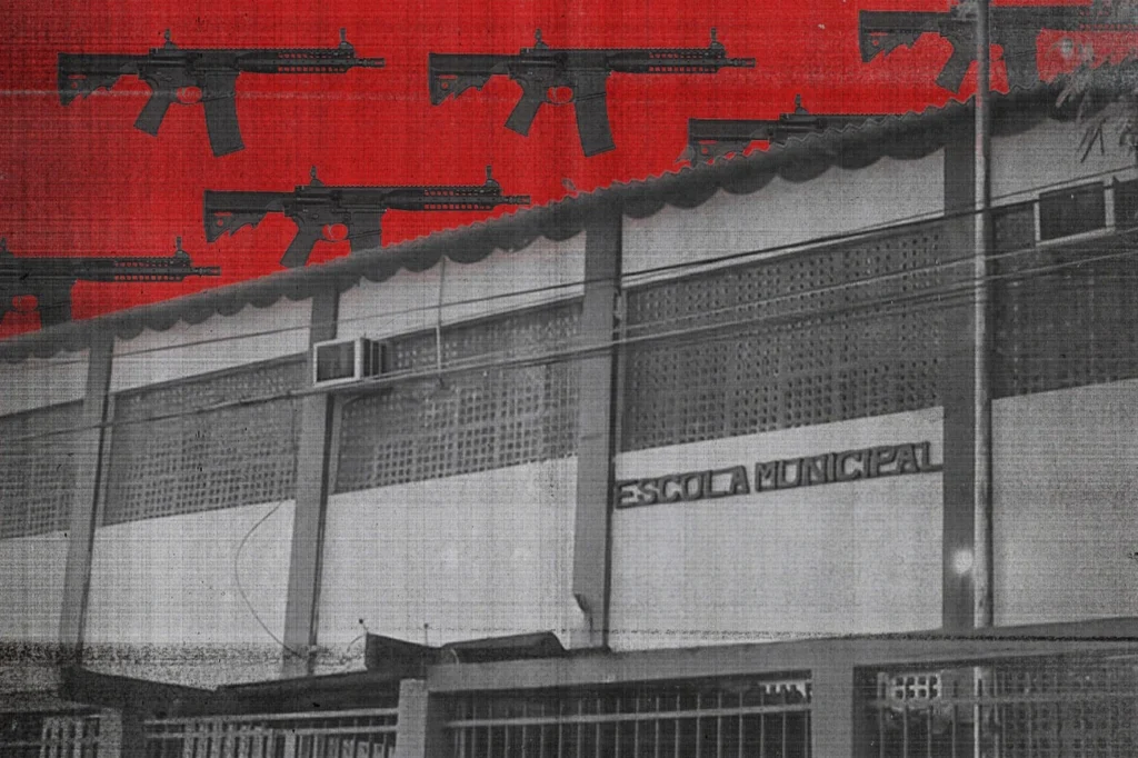 Bunker do tráfico: facções usam escolas e igrejas como bases do crime