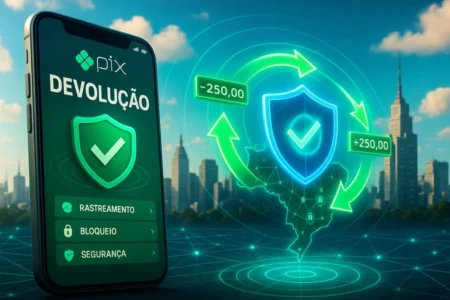 Com rastreamento ampliado, bloqueios mais rápidos e um botão de contestação direto no app, o novo sistema de devolução do Pix começa a valer neste domingo e promete dificultar golpes que driblam bancos e consumidores Com rastreamento ampliado, bloqueios mais rápidos e um botão de contestação direto no app, o novo sistema de devolução do Pix começa a valer neste domingo e promete dificultar golpes que driblam bancos e consumidores