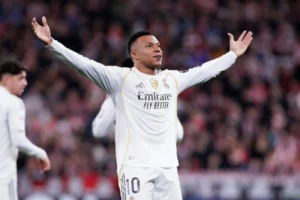 Mbappé ultrapassa marca de Rodrygo no Real com 207 jogos a menos