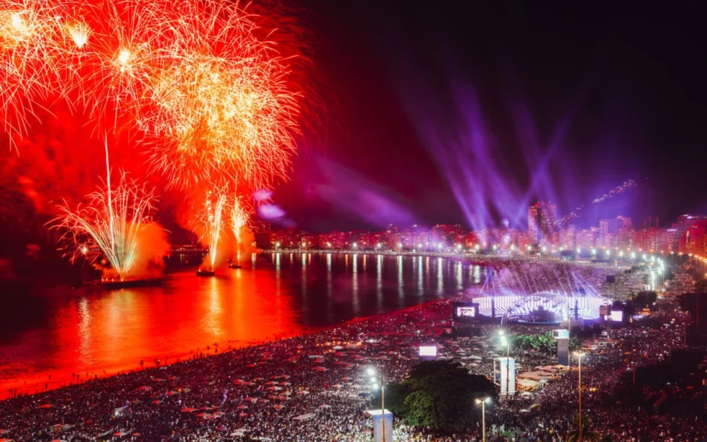 Réveillon 2025 em Copacabana terá Alcione, Belo, Gilberto Gil e mais atrações