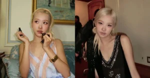 Rosé BLACKPINK usa mocassim com vestido no Grammy hoje e surpreende