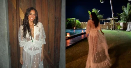 Bruna Marquezine celebra 2026 com vestido de luxo de R$ 53.604 no Réveillon de Alagoas Bruna Marquezine celebra 2026 com vestido de luxo de R$ 53.604 no Réveillon de Alagoas