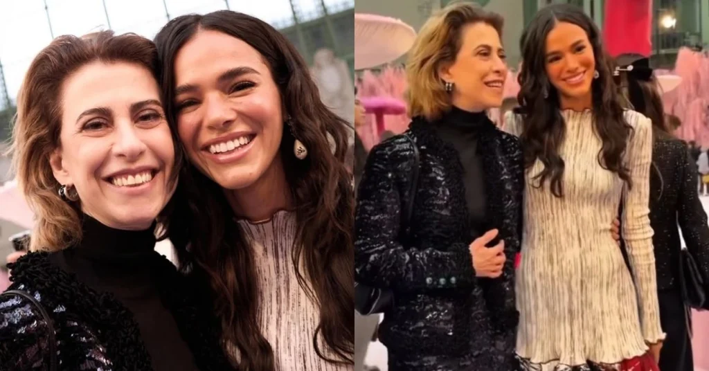 Fernanda Torres e Bruna Marquezine brilham agora na estreia da Chanel em Paris Fernanda Torres e Bruna Marquezine brilham agora na estreia da Chanel em Paris