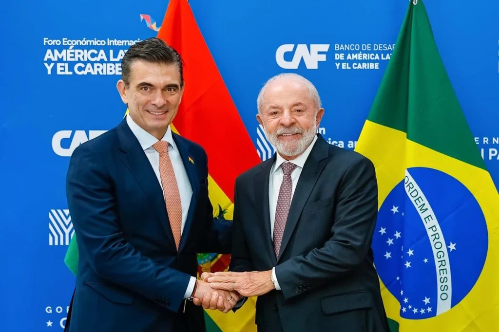Lula aposta em Paz: um futuro de negócios e integração com a Bolívia
