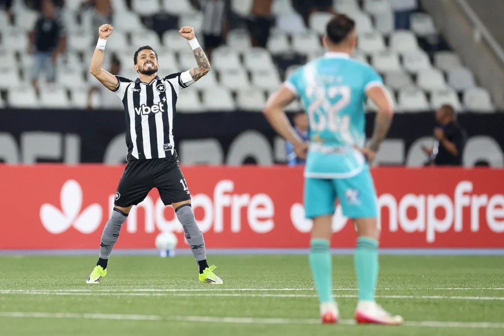 Botafogo arrasa Nacional Potosí pela Libertadores Botafogo arrasa Nacional Potosí pela Libertadores