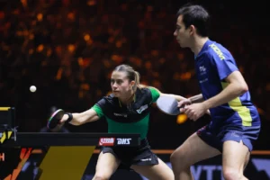 Calderano e Takahashi conquistam inédito título misto no Smash de Singapura, vencendo os sul-coreanos por 3 sets a 0
