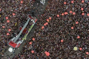 Carnaval em SP hoje celular levado a cada 2 minutos descoberto em 5.500 casos
