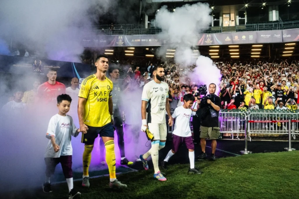 Cristiano Ronaldo e Benzema revoltados com futebol saudita hoje