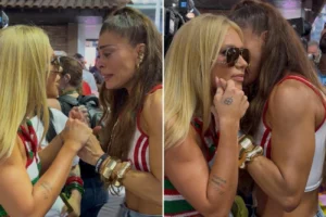 Juliana Paes dá conselhos de campeã a Virginia, agora fora do desfile dos campeões