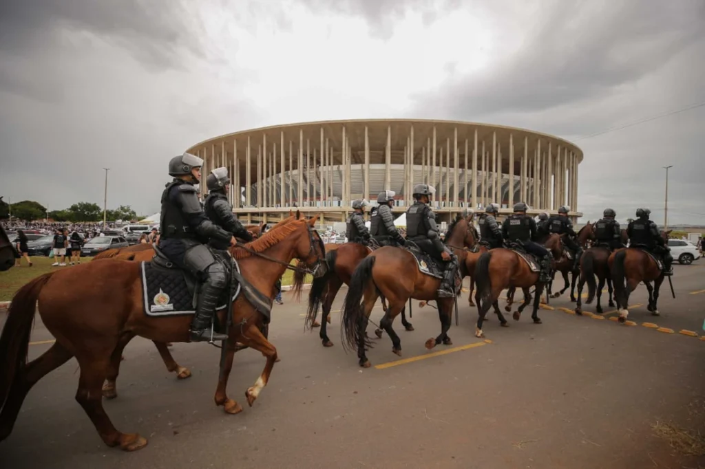 PMDF e SSP garantem sucesso da Supercopa com 71 mil torcedores seguros hoje