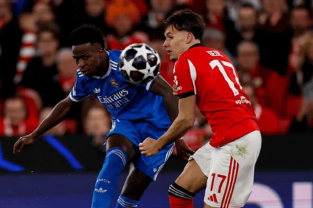 Real Madrid x Benfica hoje na Champions com revanche após racismo contra Vini Jr Real Madrid x Benfica hoje na Champions com revanche após racismo contra Vini Jr