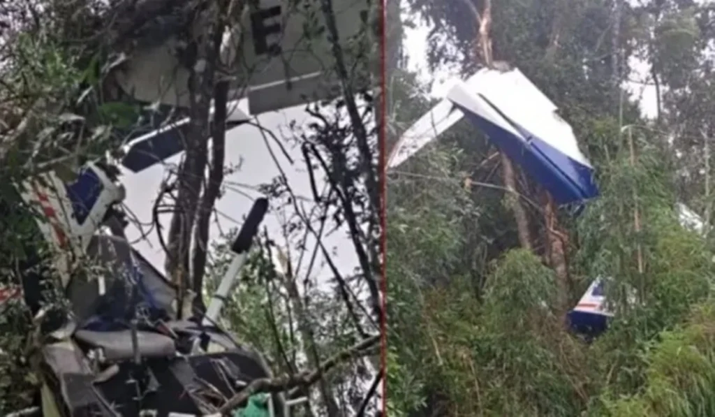 Avião cai no Paraná e piloto morre em acidente agora em Piên
