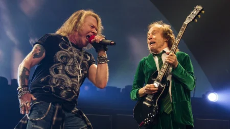 Axl Rose substitui Brian Johnson no AC/DC agora há 21 shows incríveis