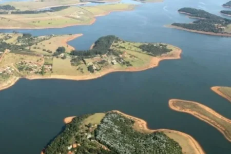 Cantareira agora com 40% da capacidade em maio