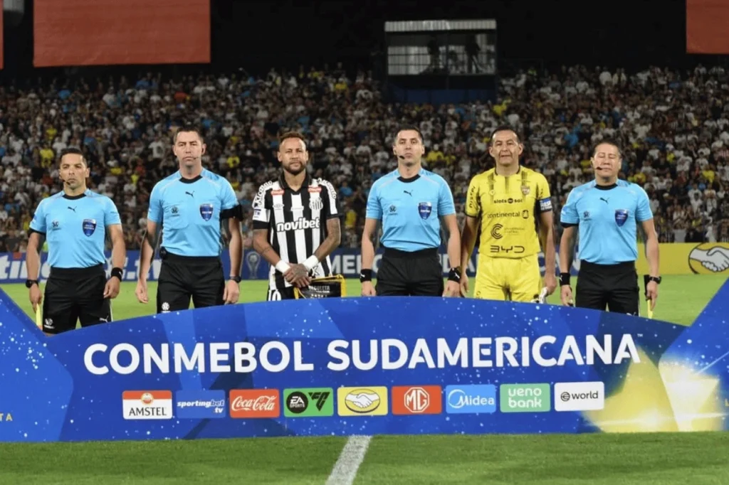 Neymar Decide, Santos Contra-Reacao Em Copa Sul-Americana Neymar Decide, Santos Contra-Reacao Em Copa Sul-Americana