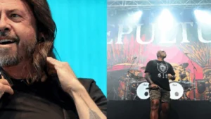 Dave Grohl surpreende ao palco do Sepultura em Los Angeles