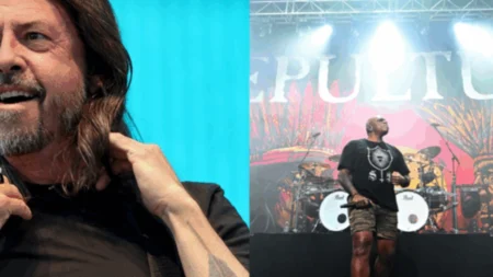 Dave Grohl surpreende ao palco do Sepultura em Los Angeles