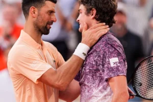 Flamengo e Brasil comemoram a vitória histórica de João Fonseca sobre o gigante do tênis, Novak Djokovic
