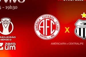 Assista agora América-RN x Central-PE ao vivo no Youtube do Metrópoles