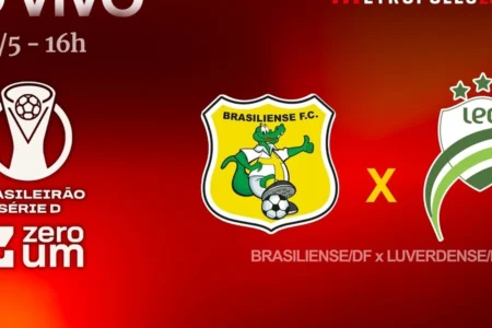 Hoje Brasiliense-DF x Luverdense-MT ao vivo, disputa pelo título da Série D ZeroUm no Metrópoles Hoje Brasiliense-DF x Luverdense-MT ao vivo, disputa pelo título da Série D ZeroUm no Metrópoles
