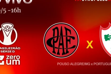 Pouso Alegre-MG vs Portuguesa-SP HOJE AO VIVO Metrópoles Esportes