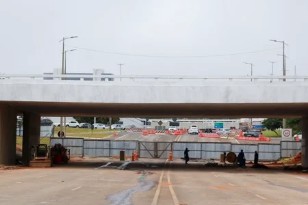 Trânsito livre agora no Eixão Norte após obra de R$ 25 milhões