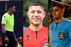 Árbitros do DF Matheus de Moraes, David Sousa e Felipe Oliveira fazem primeira final nacional hoje na Copa do Brasil Sub-17